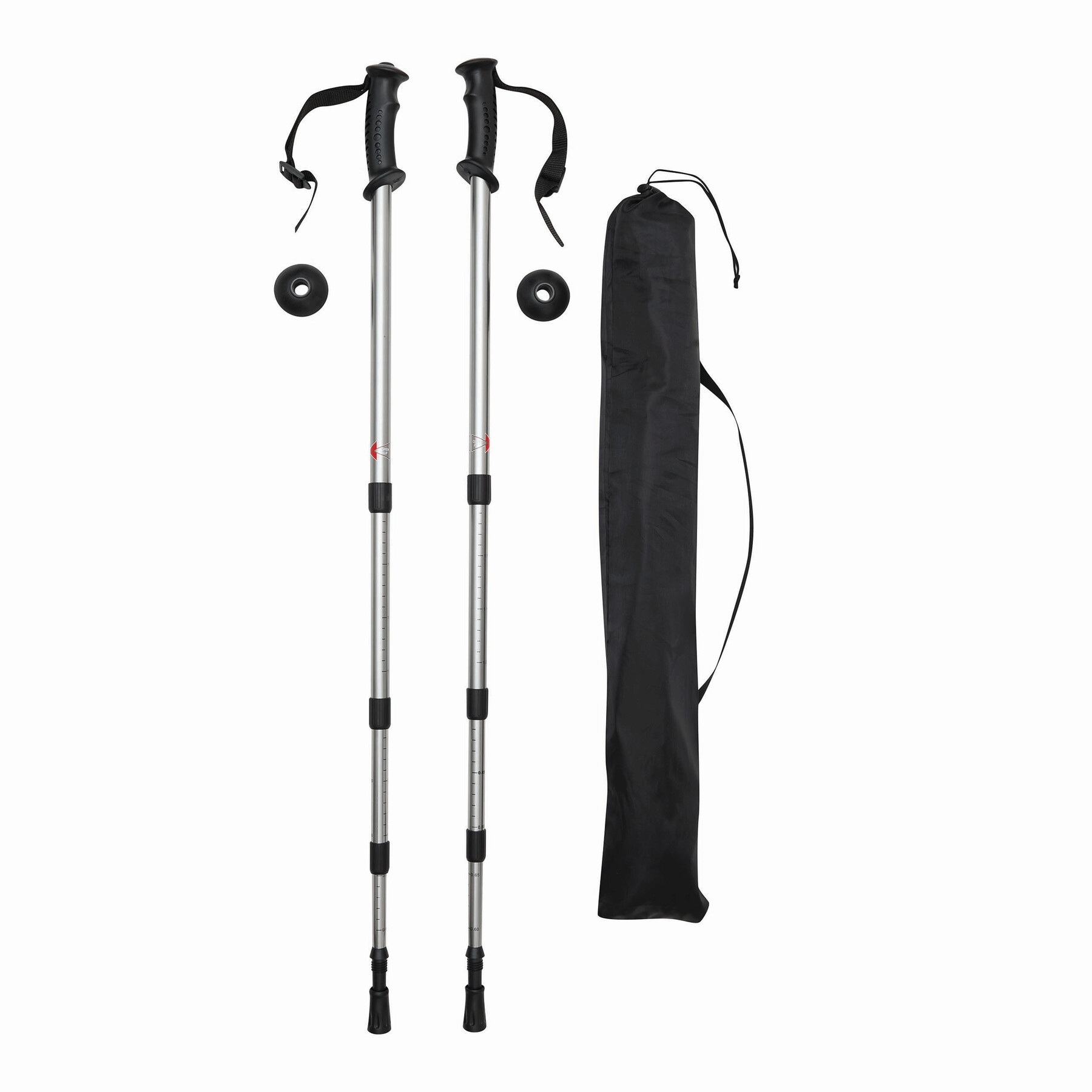 Ausziehbare Trekking-Stöcke FIT AND FUN