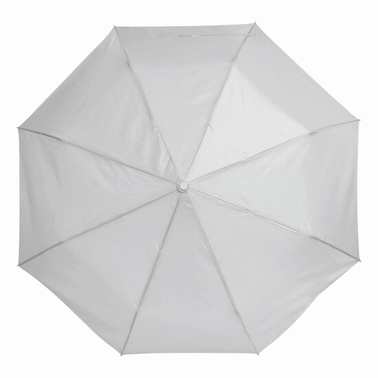 Vollautomatischer Windproof-Taschenschirm ORIANA, perlgrau