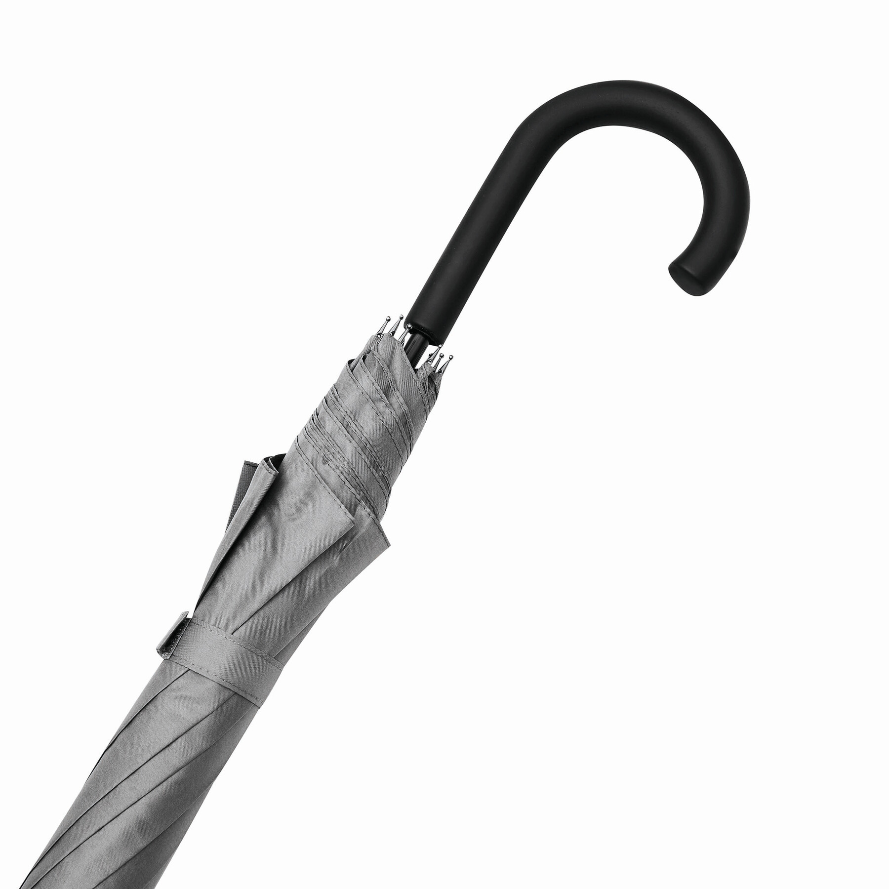 Windproof-Stockschirm WIND, hellgrau