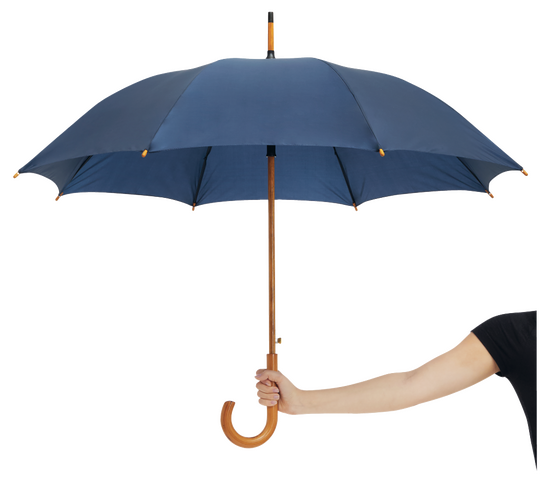 Automatik-Holzstockschirm JAZZ rPET