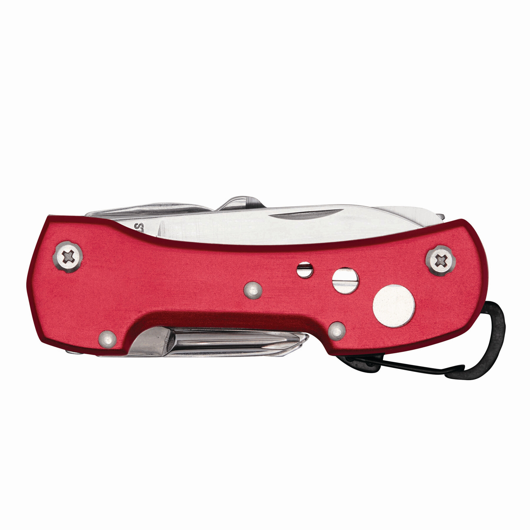 Taschenmesser STRONG HELPER, 12-teilig, rot