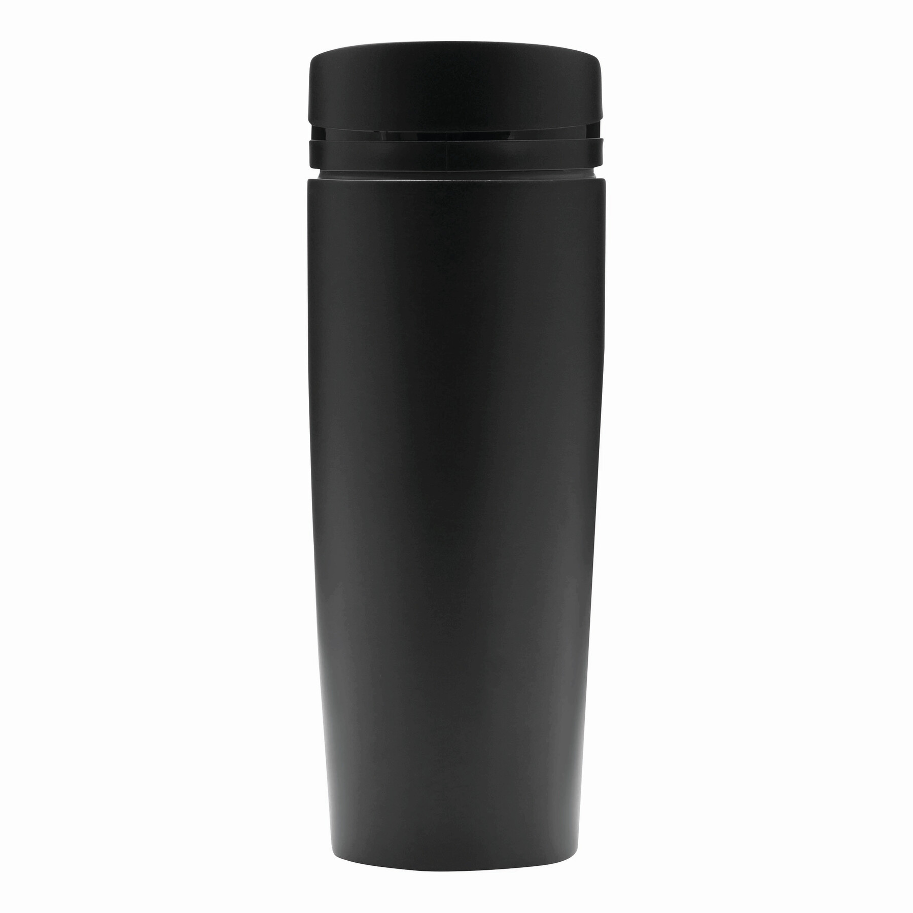 Isolierbecher EARLY MORNING, doppelwandig, schwarz