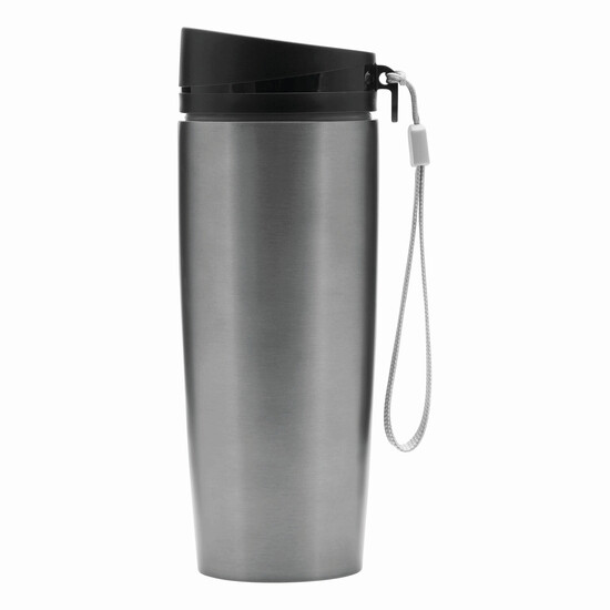 Isolierbecher EARLY MORNING, doppelwandig, anthrazit