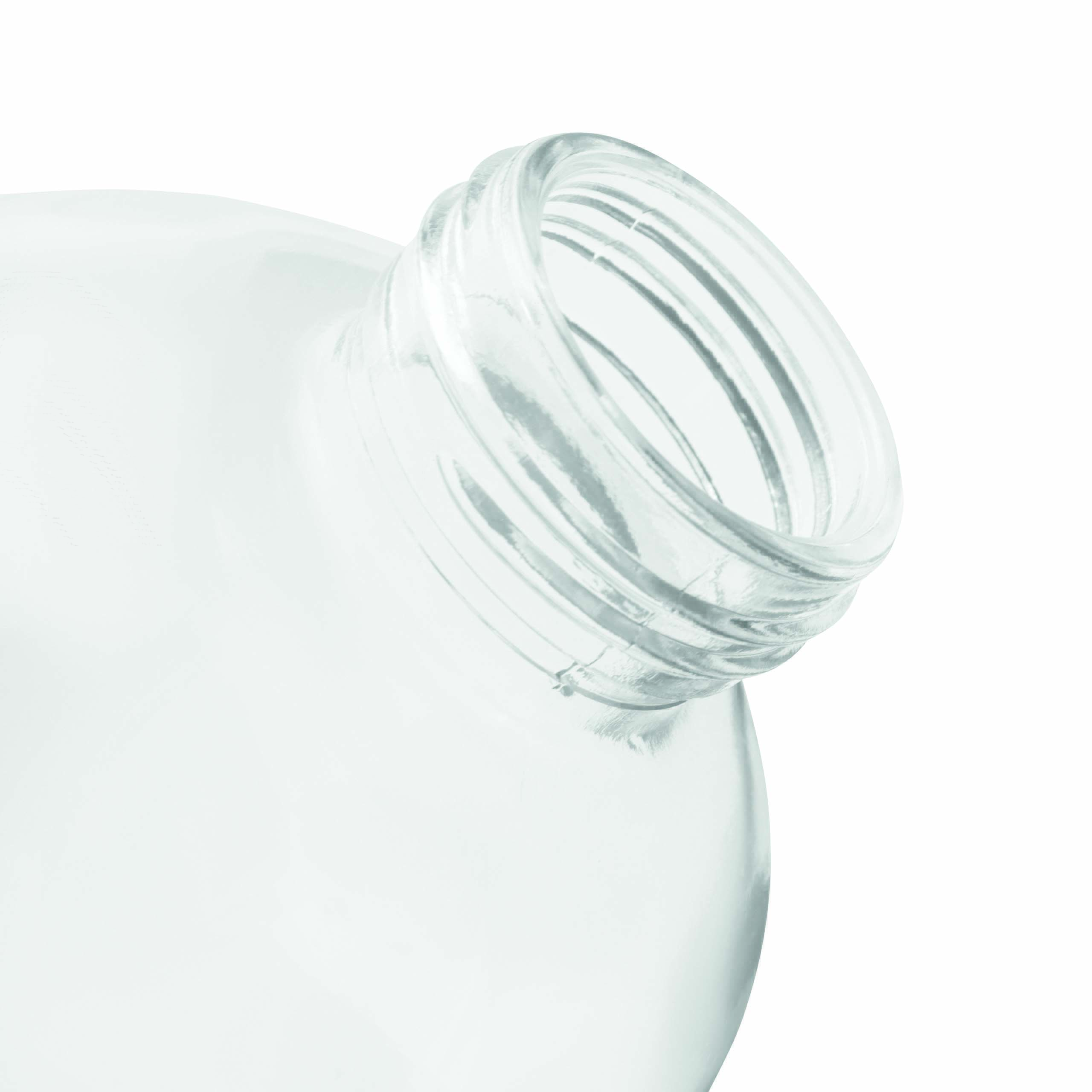 Glas-Trinkflasche DRINK HEALTHY