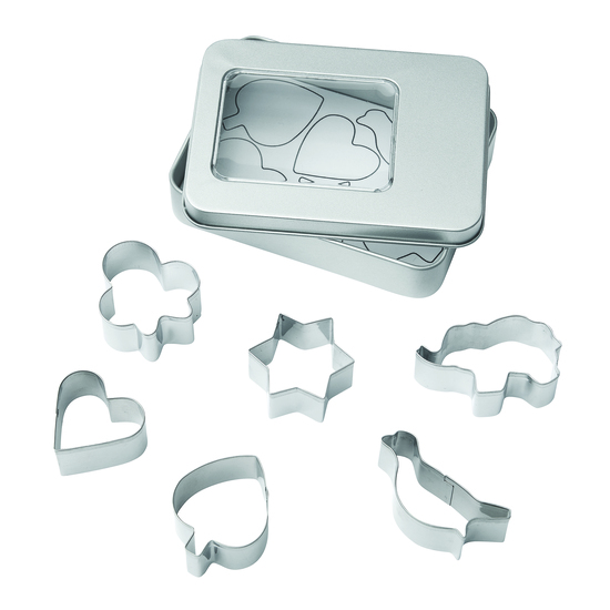 Ausstechförmchen-Set COOKIE BOX