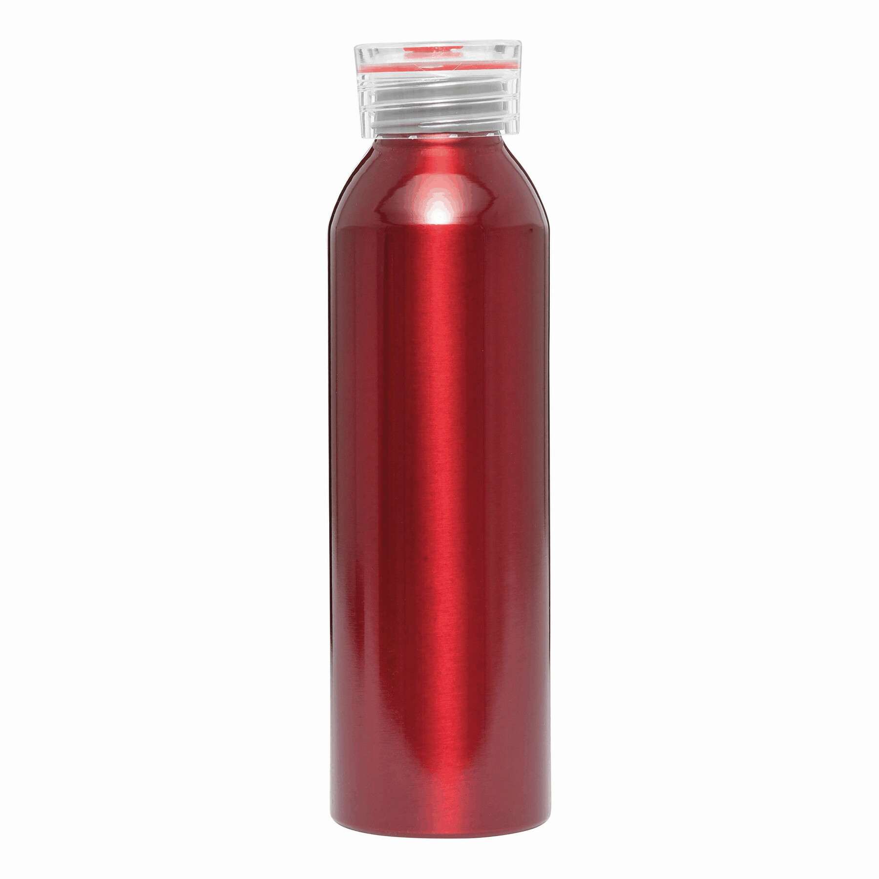 Aluminium Trinkflasche LOOPED, rot