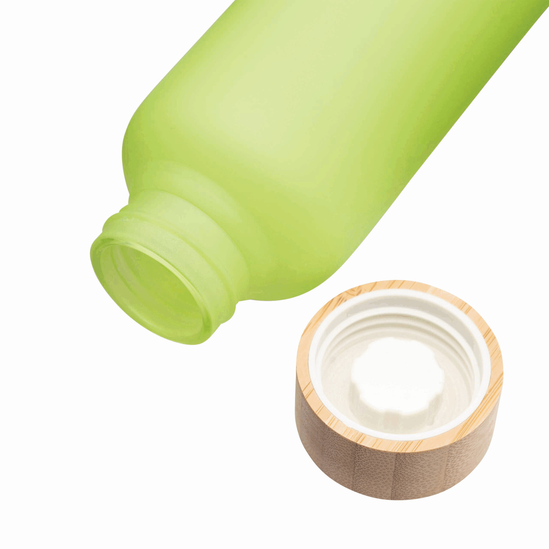 Glas-Flasche TAKE FROSTY, apfelgrün