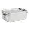 Edelstahl Lunchbox STRONG BREAK, silber