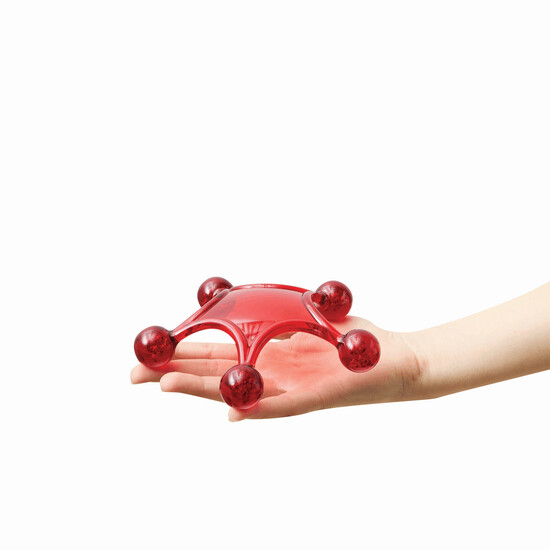 Massage-Seestern STARFISH, rot