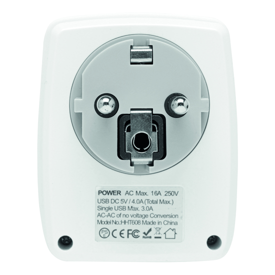 USB-Adapter-Stecker-Netzteil ENDLESS POWER PRO