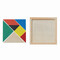 Holz-Puzzle TANGRAM BASE, bunt