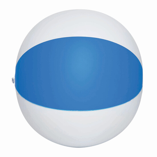 Aufblasbarer Strandball ATLANTIC, blau, weiß