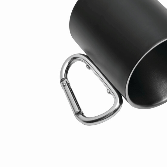 Edelstahl Becher DEEP VALLEY, schwarz