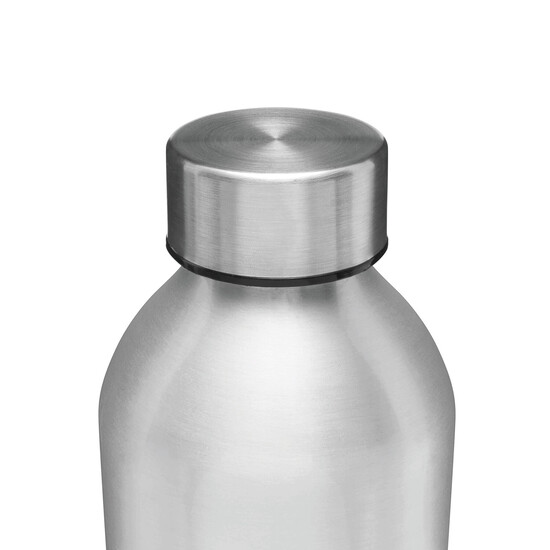 Aluminium-Trinkflasche JUMBO TRANSIT, silber