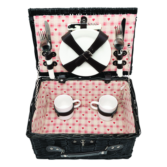 Weiden-Picknickkorb SUNSET PARK für 2 Personen