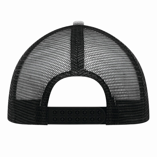 5-Panel-Cap CASUAL FIT, grau, schwarz