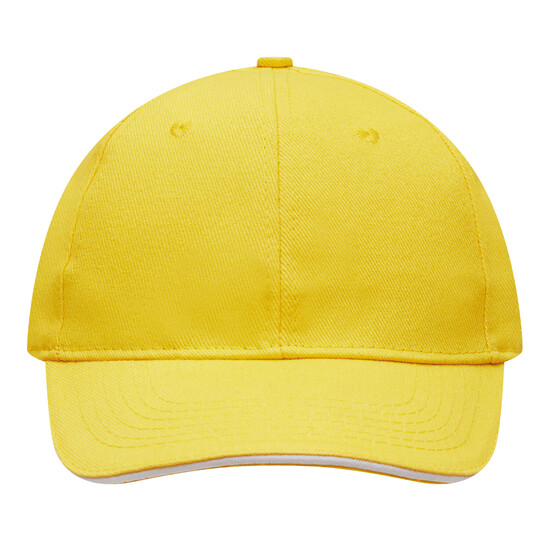 6-Panel-Sandwich-Cap LIBERTY, gelb