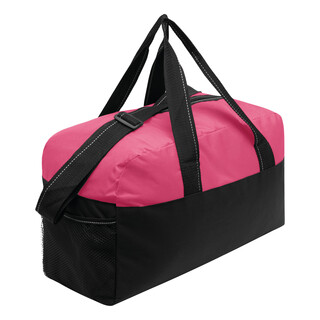 Sporttasche FITNESS, pink, schwarz