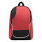 Rucksack CURVE, rot, schwarz