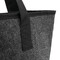 Shopper KATE aus Filz, anthrazit