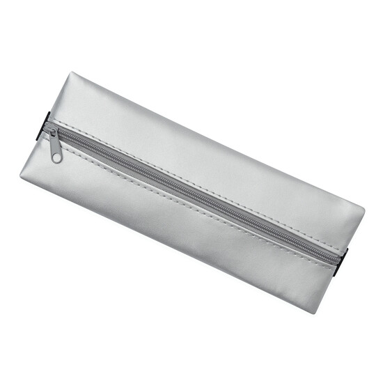 Stiftemappe für Notizbücher KEEPER, silber