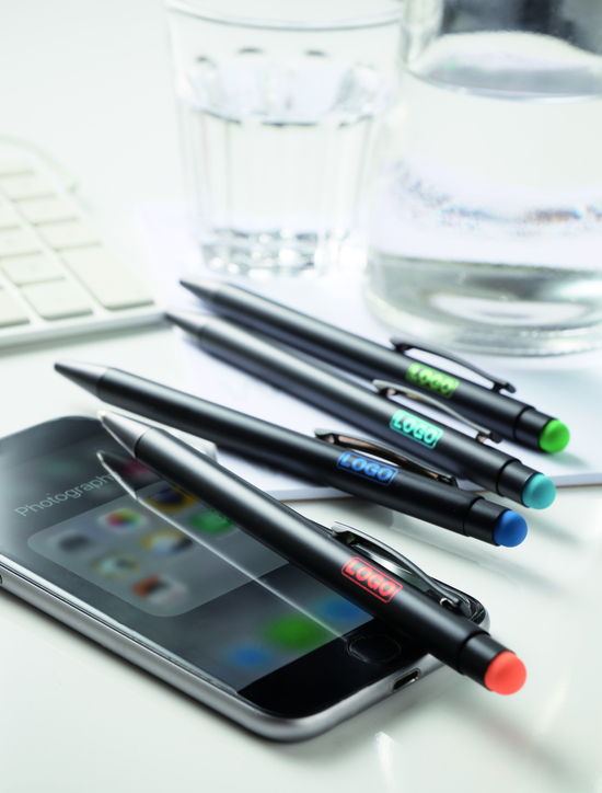 Alu-Kugelschreiber BLACK BEAUTY