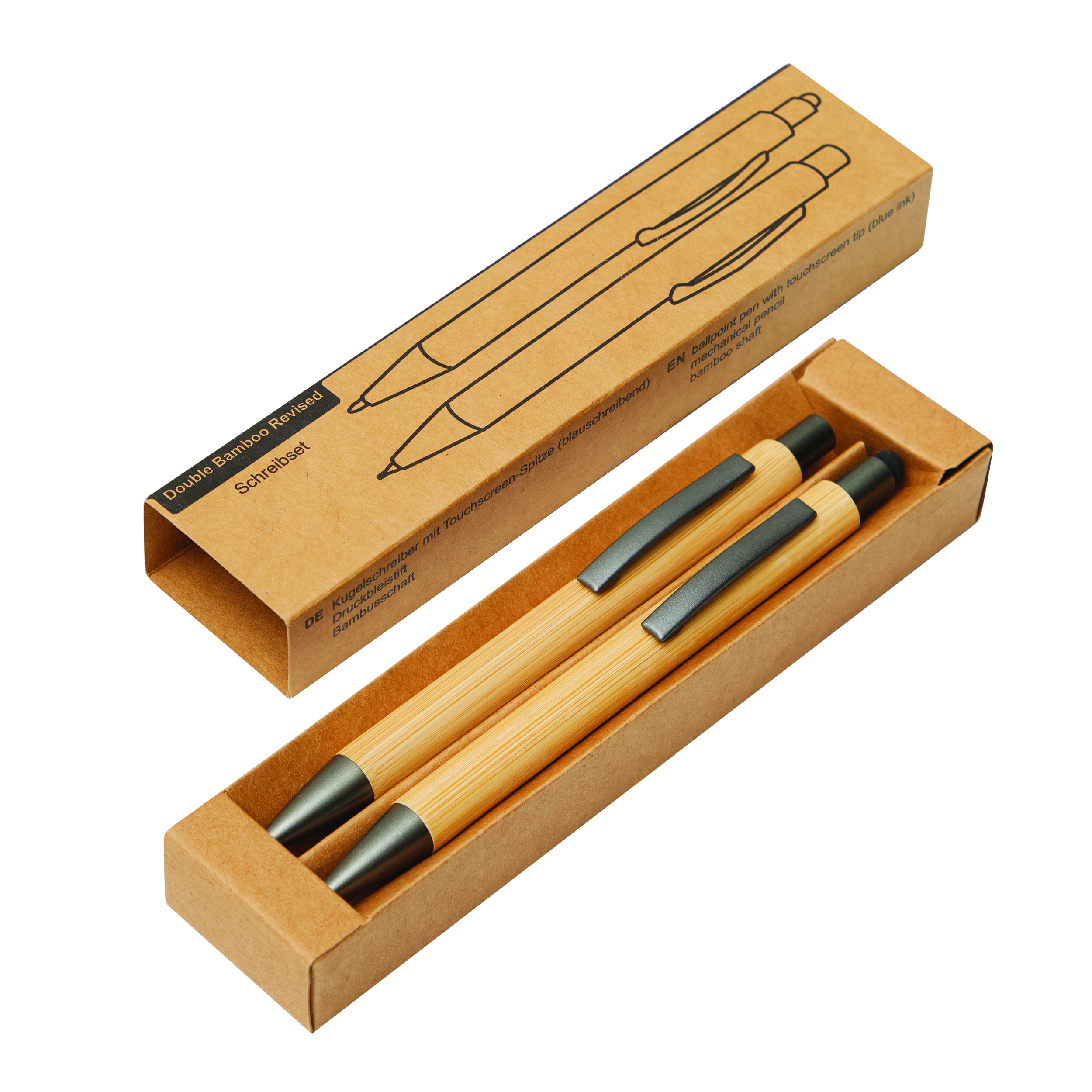 Schreibset DOUBLE BAMBOO REVISED