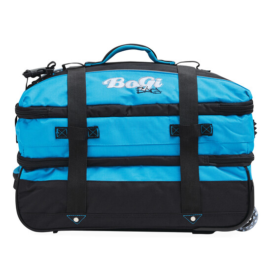 Trolley-Reisetasche BoGi S, blau, schwarz