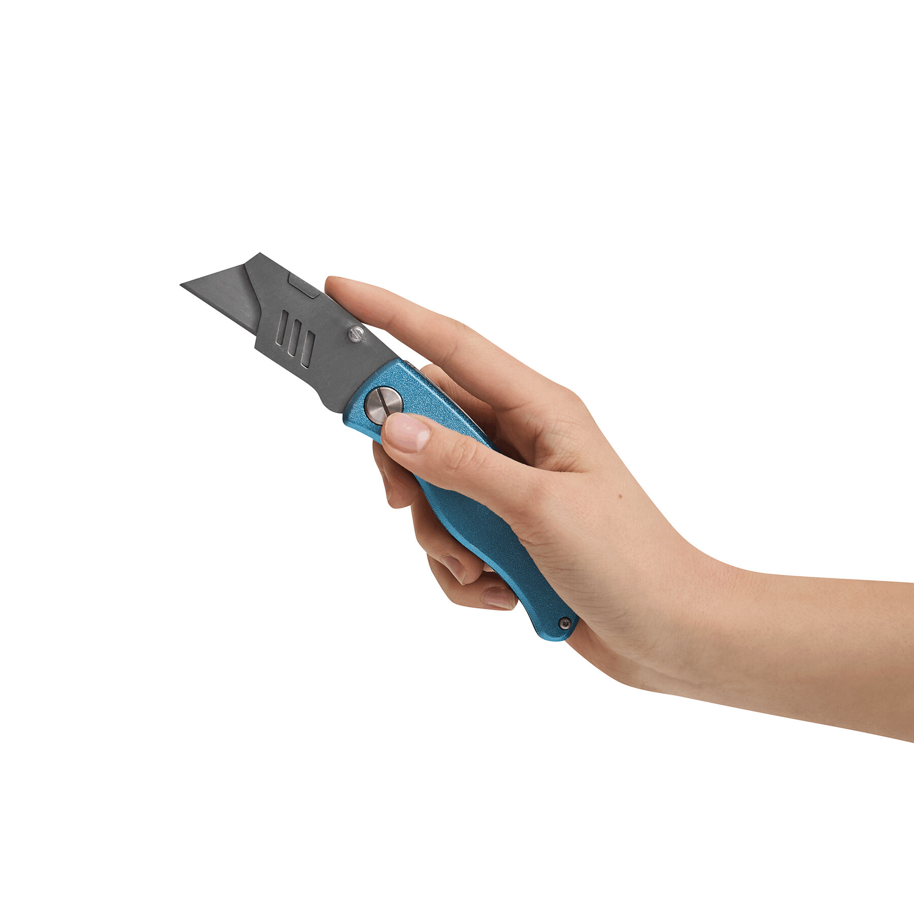 Cuttermesser MA-BU, blau, silber