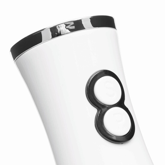 Salz- & Pfeffermühle SALT N&acute; PEPPER, silber, weiß