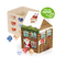 Adventshaus "Edition" mit Lindt Schokolade mit Papier-Inlay