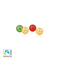 Tisch-Adventskalender mit Fairtrade® Schokolade, Inlay aus Papier