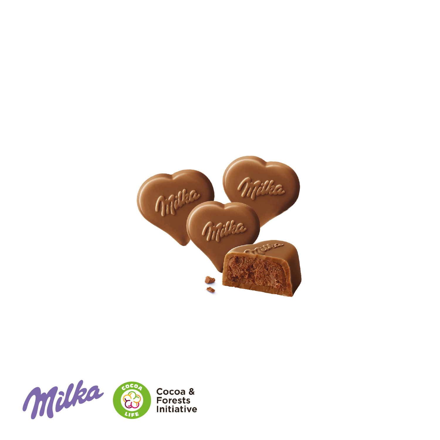 I LOVE MILKA Herz