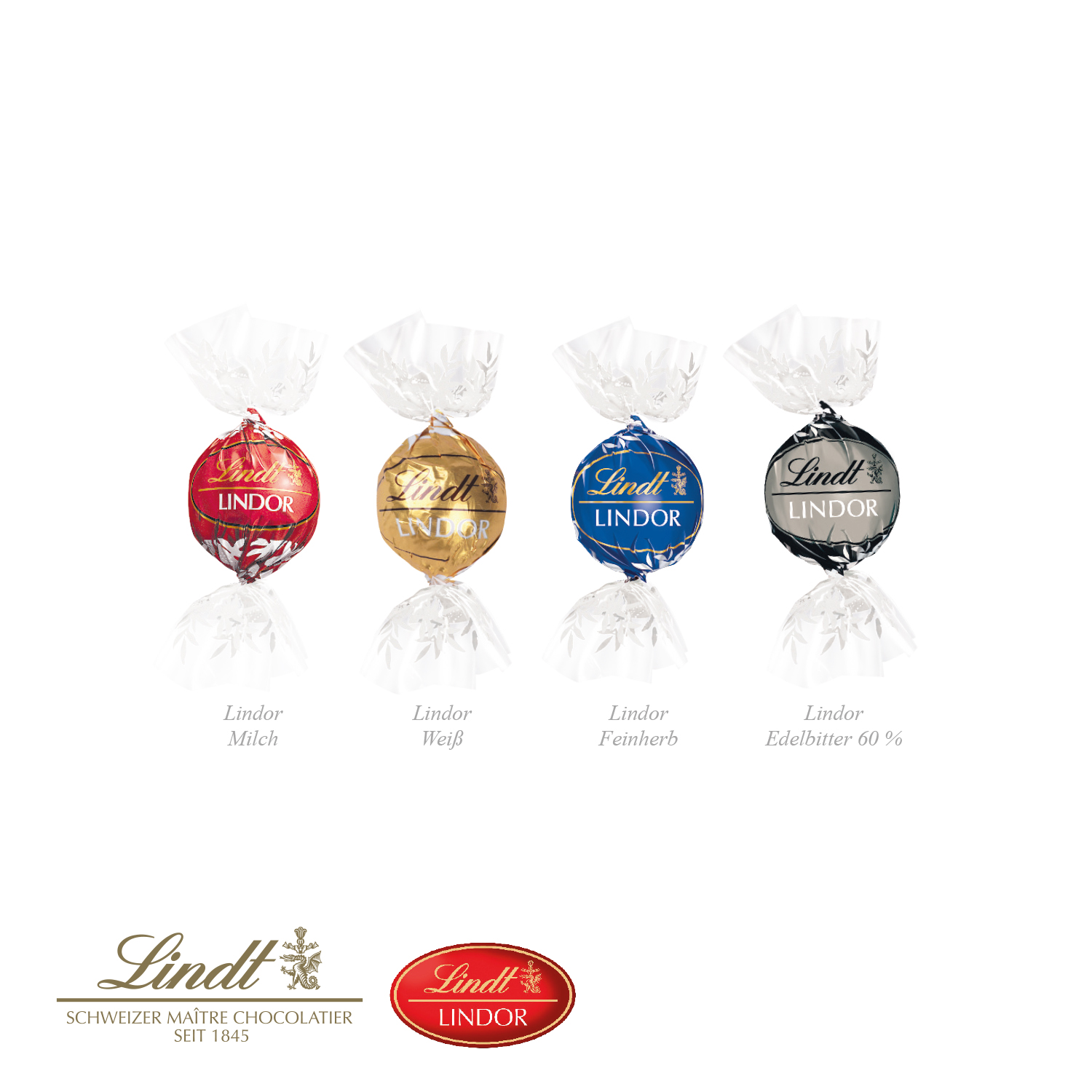 3D Präsent "Schiff" mit Lindt Lindor Pralinés