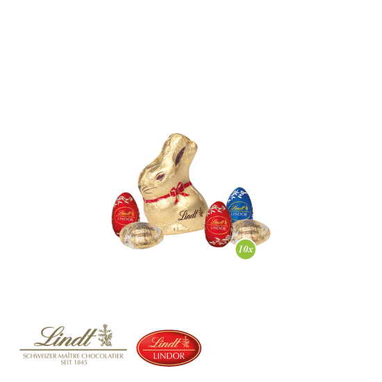 Premium Osterei mit Schokoladenmischung von Lindt