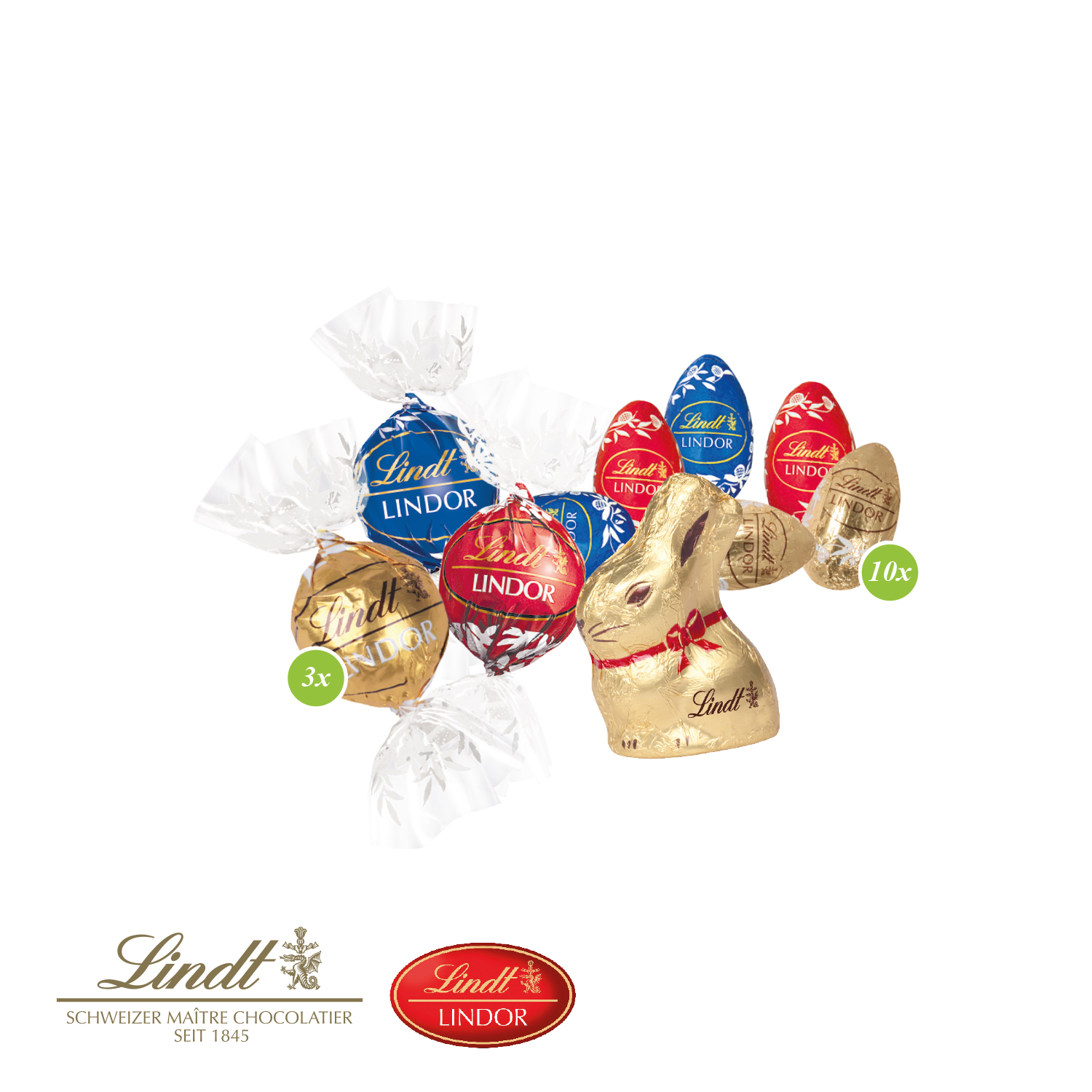 Ostermischung "Ostergrüße" von Lindt