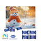 Wand-Adventskalender mit Klett Fairtrade® Schokolade