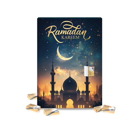 Ramadan Kalender mit Lindt Schokolade