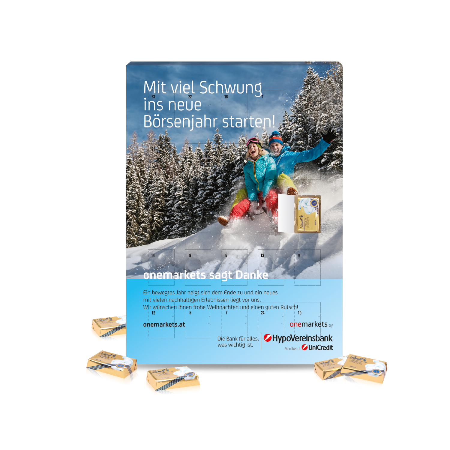 Wand-Adventskalender Lindt "Select Edition"