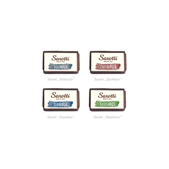 Adventskalender "individuelle Kalenderform" mit Sarotti Fairtrade®