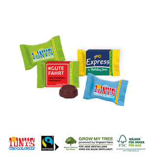 TINY TONY´S IN WERBEBANDEROLE