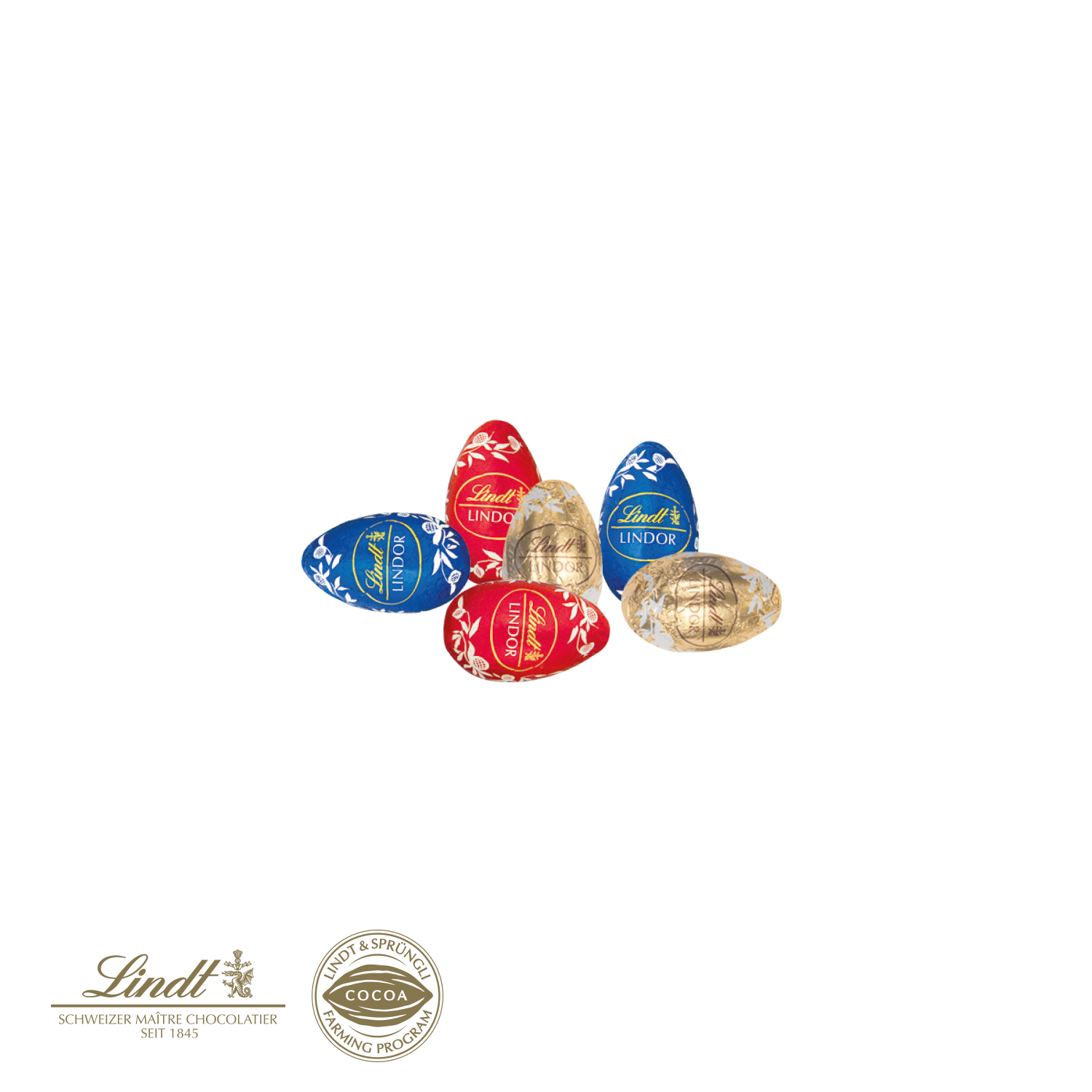 EIER PARADE MIT LINDT SCHOKOLADE