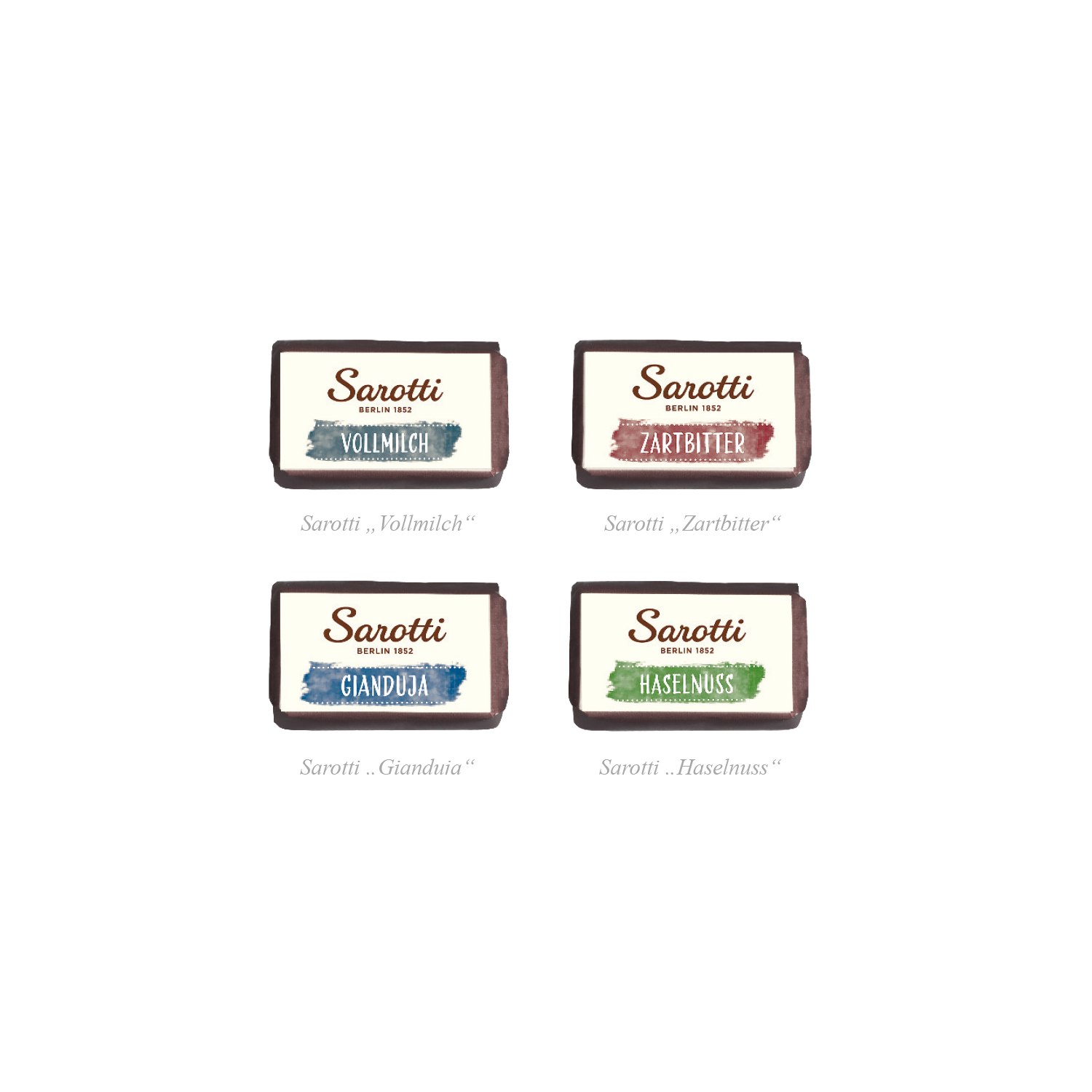 3D Adventskalender "Bus" mit Sarotti Fairtrade®