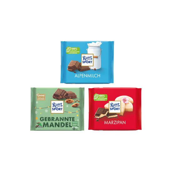 Ritter SPORT mit Werbebanderole