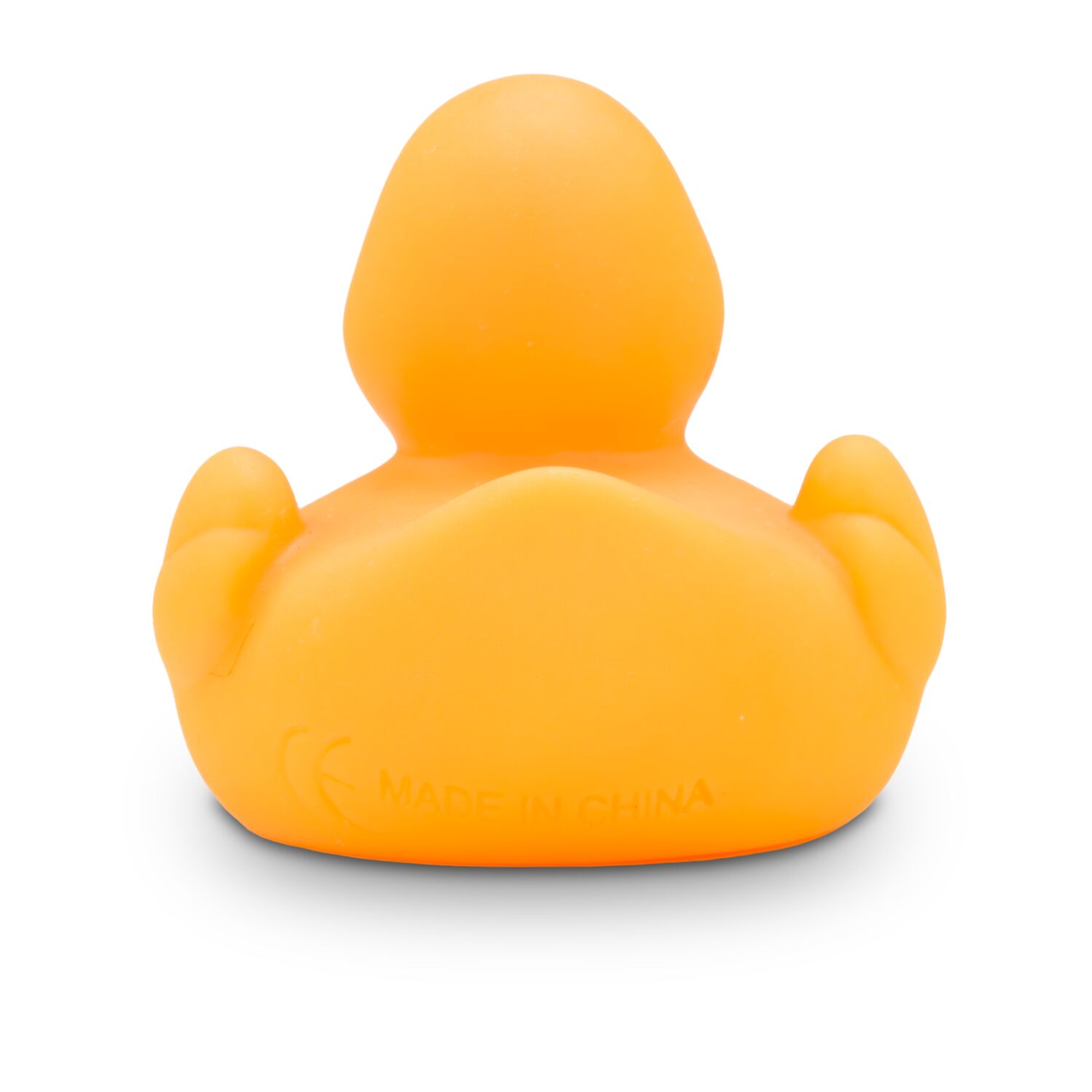 gelbe Badeente Carla XS mit orangenem Schnabel, Größe 4 cm, inkl. Quietschventil