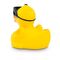 gelbe Badeente Tina Taucher mit Taucherbrille und Schnorchel, Größe: ca. 8 cm, iInklusive Quietschventil