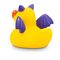 Batduck Superheld gelb-lila