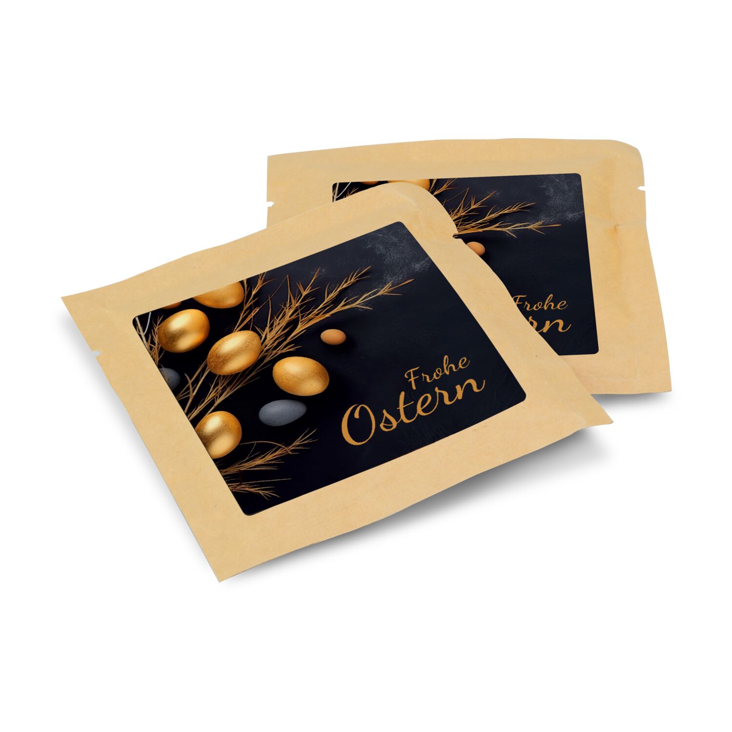 Waldbaden für Zuhause! 40 g Badesalz mit Nadelwald-Duft und Ostermotiv