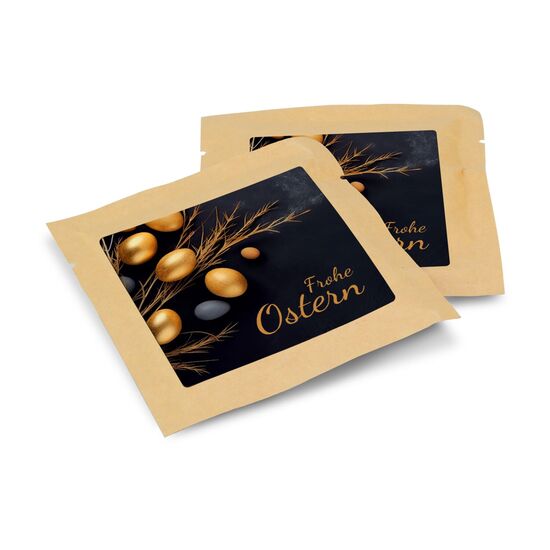 Waldbaden für Zuhause! 40 g Badesalz mit Nadelwald-Duft und Ostermotiv