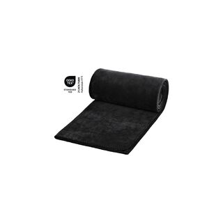 Fleecedecke Basic schwarz - 120 x 150 cm, 180 g/m²